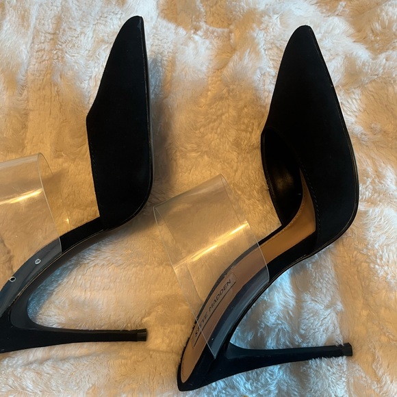 Steve Madden Daydream Black Suede Footwear - Picture 13 of 13